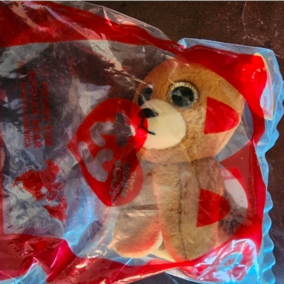 Ty Other - TY Teenie Beanie Baby McDonald's #8 - Henry the Kodiak Bear FREE w $25 Purchase